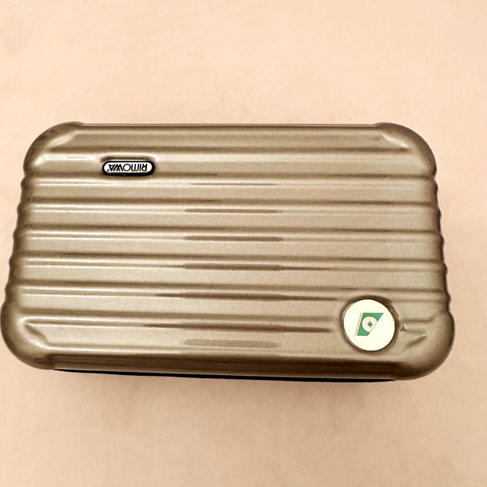 Unique Mocha color luxury with the Eva Air Rimowa case only.